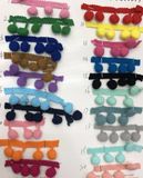 Cheap Summer POM POM Trim Nylon Lace for Garments