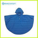 Polyester PVC Children Rain Poncho with Full Printing Rvc-085