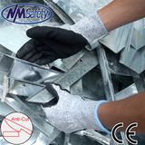 Nmsafety Sandy Finish Nitrile Coated Anti-Cut Glove