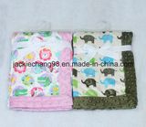 Animal Designs Printed Micro Mink Baby Blanket