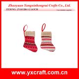 Christmas Decoration (ZY16Y206-1-2 14.5CM) Christmas Tree Funny Christmas Socks