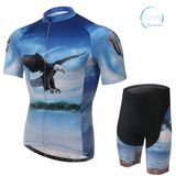 100% Polyester Man's Knit Cycling Wear