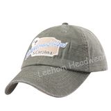 Beach Surf Pigment Dyed Wash Rayon Slub Cotton Baseball Cap