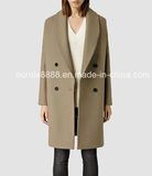 Women Fashion Long Wool Coat