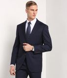 Business Slim Fit Black Men's Suit