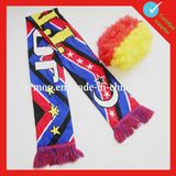 Knitting Sport Fan Soccer Custom Football Scarf