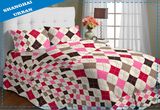 Cotton Polyester Lattice Bedding Bedsheet (set)