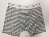 New Style Men's Boxer Short Underwear with Yarn-Dyed Stripe