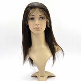 100% Brazilian Virgin Hair Full Lace Wig Baby Hair