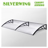 Clear Polycarbonate Metal Gazebo Canopy with Door Awnings Frame (YY-C)