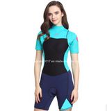 2mm Neoprene Short Sleeve Diving Suit Surfing Wetsuit for Women