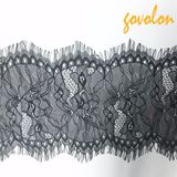 Latest Fashion Embroidery Nylon Eyes Lace 14cm