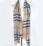 Plaid Circle Scarf, Scarves, Shawls, Spring - Fall - Winter Fashion