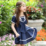 Salor Style School Uniform Girls Pinafore Dress