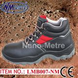 Nmsafety Cowhide Split Leather Steel Toe Cap Safety Work Shoes