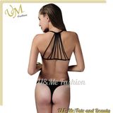 Seductive New Design Swimwear Factory Sexy Black Swimsuit Bikini