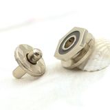 Custom Fashion 17 mm Two Parts Magnet Button for Handbag