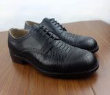 Imported Python Snake Skin Leather Goodyear Handmade Shoes