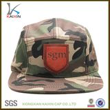 Custom Hip Hop Camo 5 Panel Camper Hat