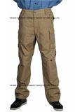 100%Cotton Twill Cargo Pants with Side Pockets Men's Trousers