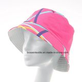 Factory Produce Custom Logo Printed Cotton Sunhat Bucket Hat