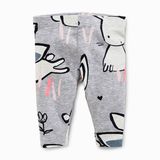 Children Girls' Full Legth Printed Leggings 3-8 Years Old