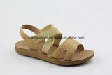 Elastic Band Flat Sandal Fashion Lady Shoes for Summer