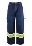 New Style Men's Workwear Jeans Pants with Reflective Tape