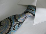 New Paisley Design Men's Fashion Pure Silk Neckties