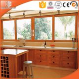 Aluminum Clad Wood Sliding Window with Mosquito Net