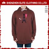 Custom Design Polyester Fleece Screen Printing Hoodie Sweatshirt (ELTHSJ-959)