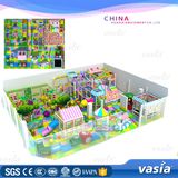 Wooden Material Children Funny Electric Train Play Indoor Playground