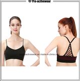 Fashion New Arrival Sexy Women Sports Bra Logo with Strap