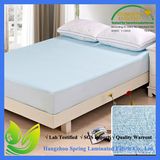 Bamboo Derived Viscose Rayon Mattress Pad Protector Cover by Coop Home Goods - Cooling Waterproof Hypoallergenic Topper - Full - White