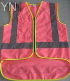 Pink Reflective Safety Vest for Children