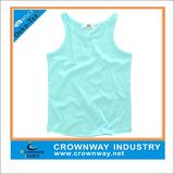 Plain Blue Green Custom Kids Cotton Singlet