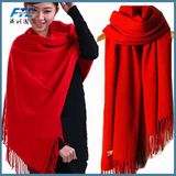 Lady Fashion Cashmere Wool Scarf