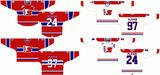 Customized Western Hockey League Spokane Chiefs Ice Hockey Jersey