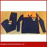 Custom Made Cotton High Quality Safety Work Wear Uniform (W299)