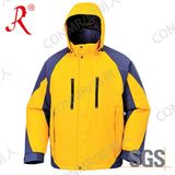 Waterproof Outdoor Tech Ski Jacket with Hood (QF-601)