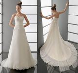 A-Line Tulle Lace Bridal Wedding Dresses (MN002)