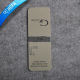 Custom Cardboard Paper Clothing Hang Tags Supplier