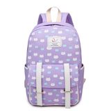 Canvas Bag Printing Cartoon Fashion Backpack