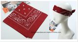 Factory Produce Custom Logo Printed Cotton Paisley Big Handkerchief