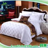 Factory Supply Sateen Cotton Bedding Set Linen Sheet Set Star Hotel