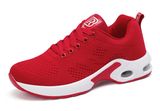 Flyknit Red for Ladies Shoes with Air Cushion Sneaker Running Shoes