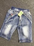 Wholesale Casual Fashion Children's Short Denim Jeans