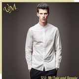 Fashion Straight Pure Color Leisure Shirts