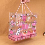 Transparent Printing Handbag Plastic PVC Bag Candy Bag