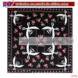 Cotton Bandana Headwear Wrist Wrap Headtie Printed Scarf (C1112)